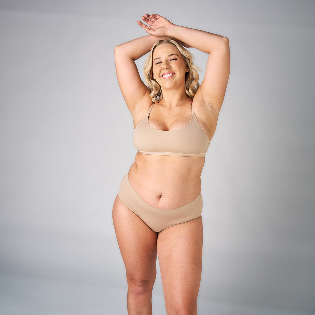 BreezySoft Period Panties (Tan)